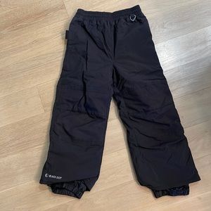 Black Dot Snowboard Pants Youth Small